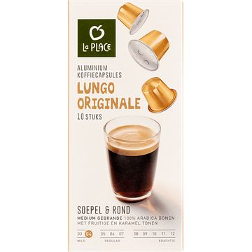 Foto van 3 voor € 6,00 | la place koffiecups lungo originale 10 stuks aanbieding bij jumbo