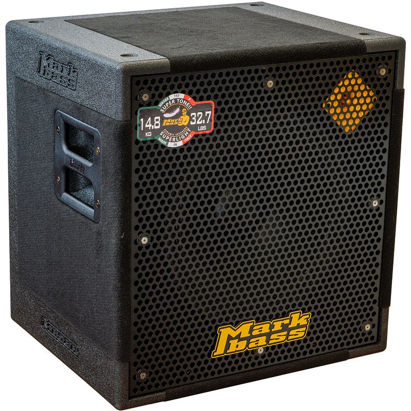 Foto van Markbass mb58r 151 p (8 ohm) 1 x 15 inch basgitaar speakerkast 300 watt