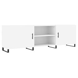 Foto van The living store tv-meubel nordic - tv-meubels - 150x30x50 cm - wit