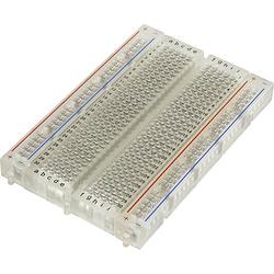 Foto van Tru components 0165-40-8-8010 breadboard transparant totaal aantal polen 400 (l x b x h) 84 x 54.3 x 9 mm 1 stuk(s)