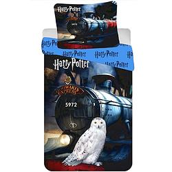 Foto van Harry potter dekbedovertrek hogwarts express - eenpersoons - 140 x 200 cm - katoen