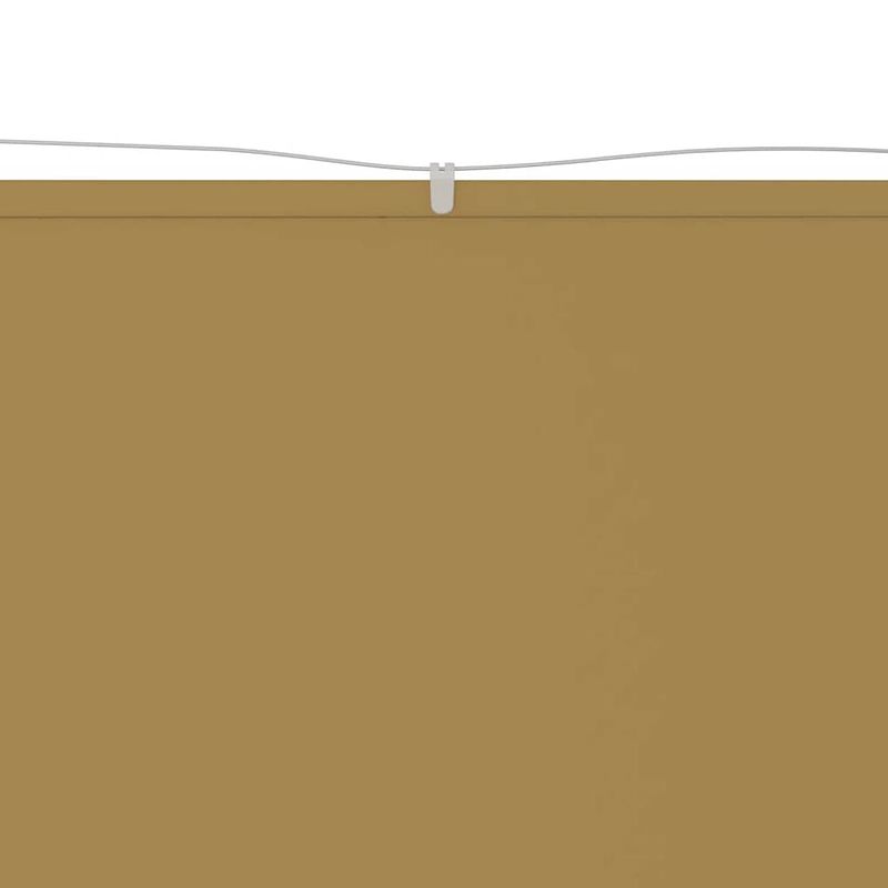 Foto van The living store balkonscherm - oxford stof - 60 x 800 cm - beige