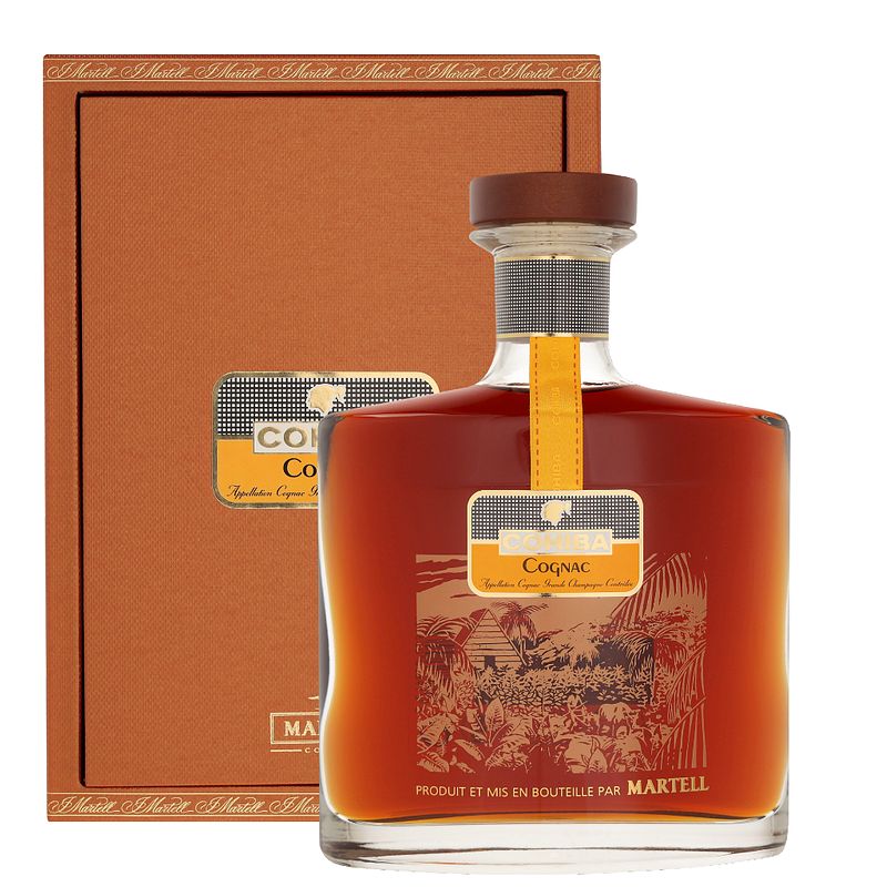 Foto van Martell cohiba 70cl cognac + giftbox