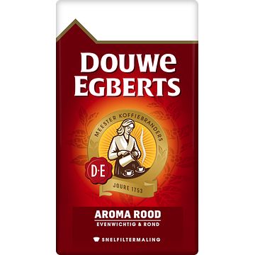 Foto van Douwe egberts aroma rood filterkoffie 500g bij jumbo