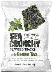 Foto van Sea crunchy zeewiersnacks groene thee