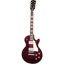 Foto van Gibson les paul studio wine red elektrische gitaar met softcase