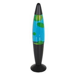 Foto van Mexlite volcan lavalamp zwart/blauw