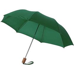 Foto van Kleine opvouwbare paraplu groen 93 cm - paraplu's