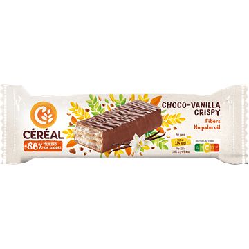 Foto van Cereal minder suikers choco vanilla crispy 28g bij jumbo