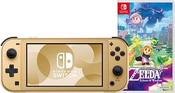 Foto van Nintendo switch lite zelda edition + zelda: echoes of wisdom