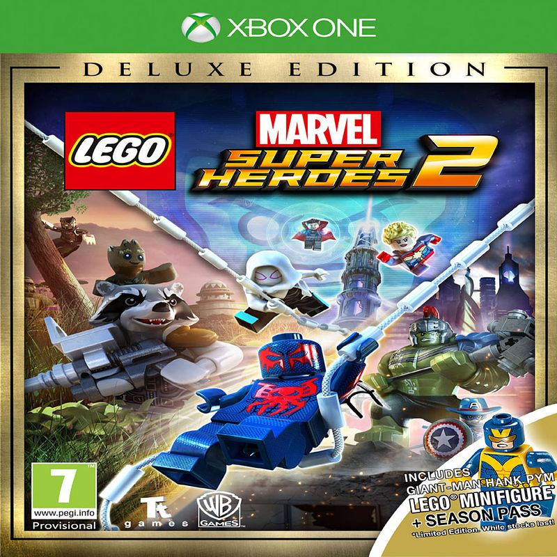 Foto van Xbox one lego marvel super heroes 2 deluxe edition