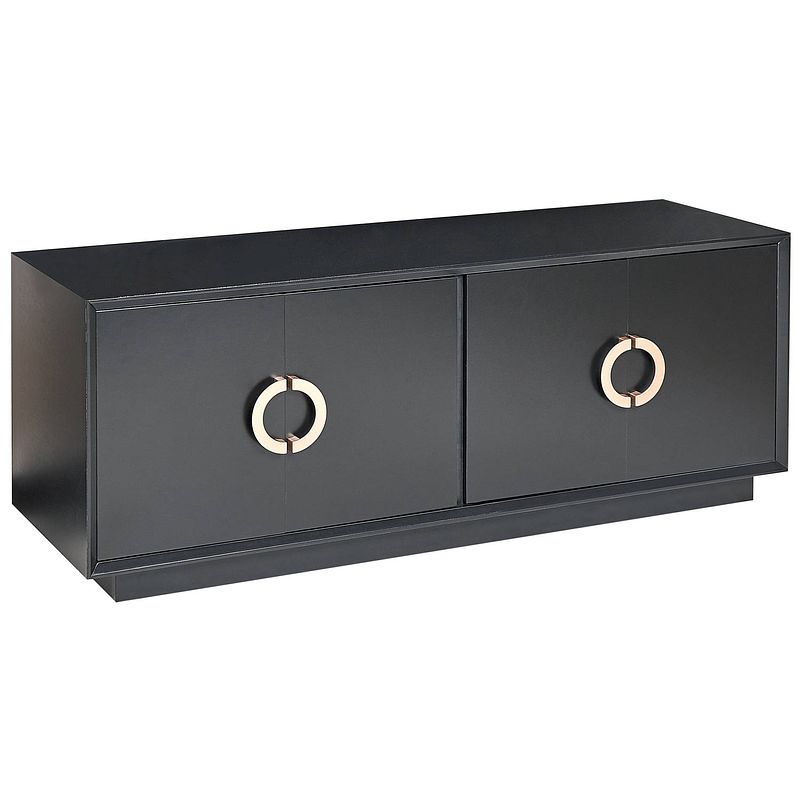 Foto van Beliani oxnard - sideboard-zwart-mdf