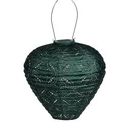 Foto van Lumiz solar lampion mandela balloon - 30 cm - groen