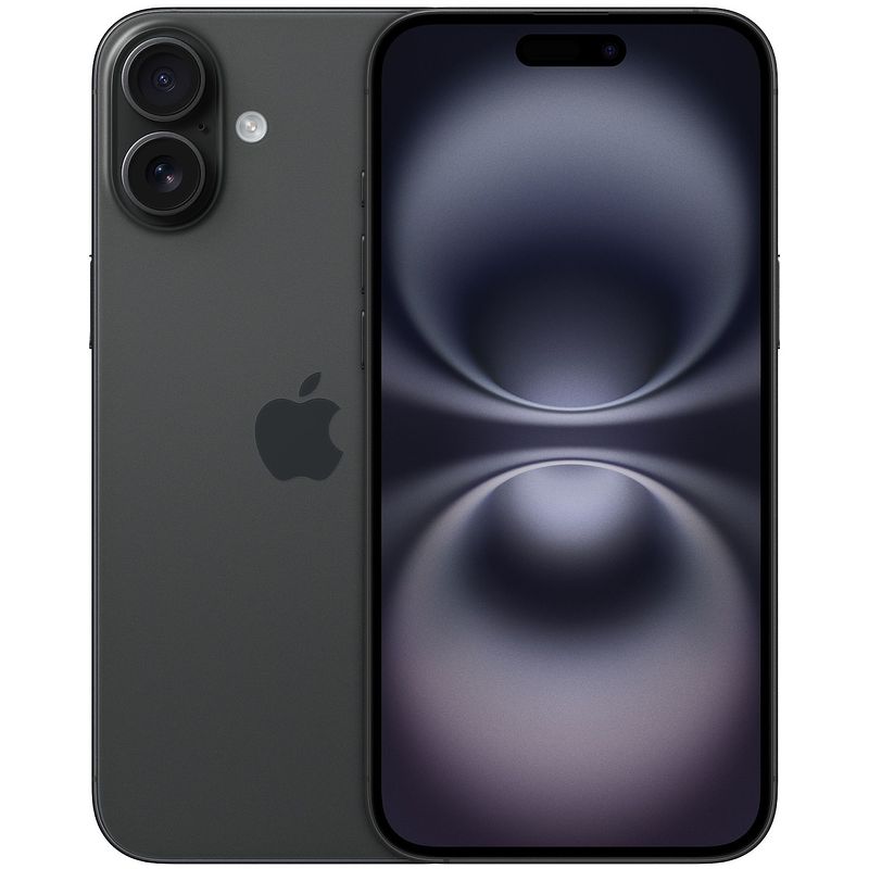 Foto van Apple iphone 16 128gb smartphone zwart