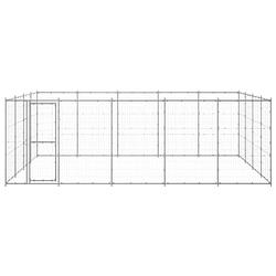 Foto van Infiori hondenkennel 24,2 m² gegalvaniseerd staal