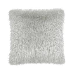 Foto van Heckett & lane fake fur sierkussen perle - silver grey 48x48cm