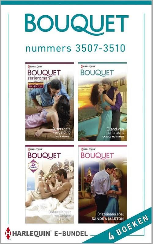 Foto van Bouquet e-bundel nummers 3507-3510 (4-in-1) - carole mortimer - ebook (9789402502312)