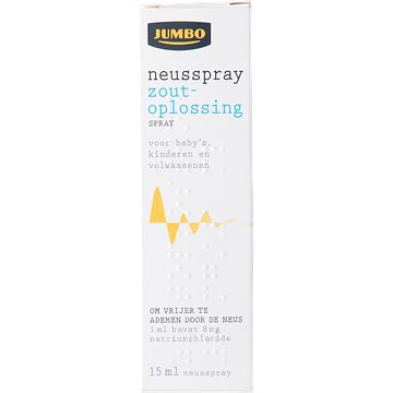 Foto van Jumbo zoutoplossing neusspray 15ml