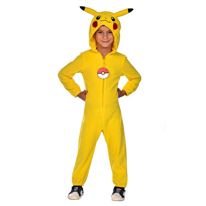 Foto van Pikachu onesie kostuum 3 - 4 jaar