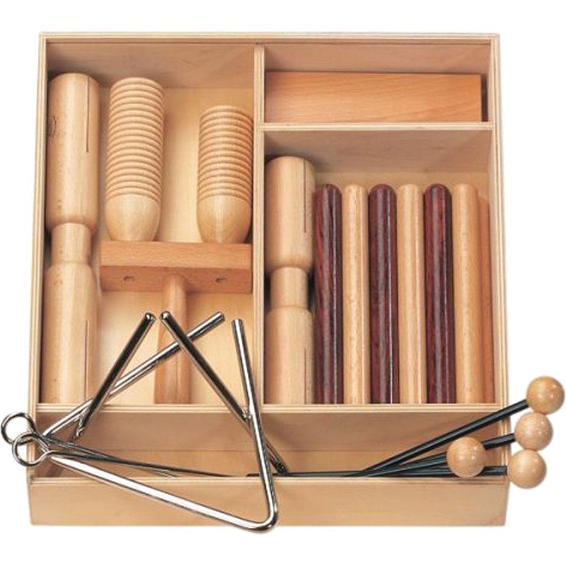 Foto van Rohema percussion set 1 61549 percussieset voor kinderen