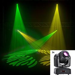 Foto van Ayra ero micro spot set led moving head set van 2