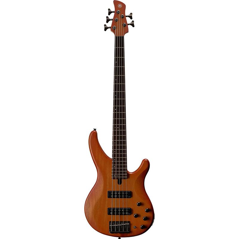 Foto van Yamaha trbx505 brick burst elektrische 5-snarige basgitaar