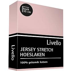 Foto van Livello hoeslaken jersey blossom 90 x 200 cm