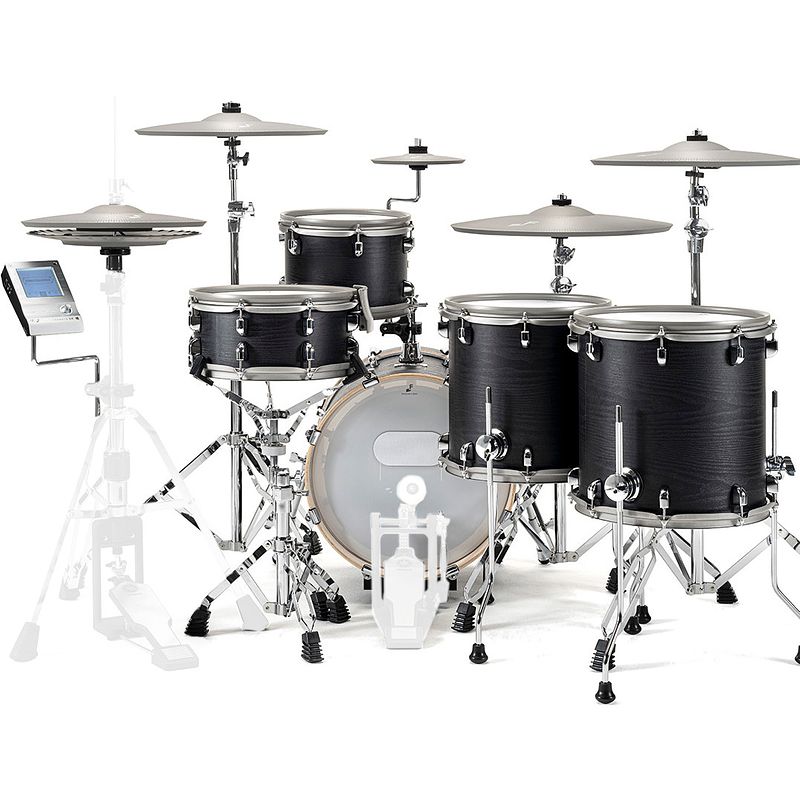 Foto van Efnote 5x e-drum kit 5-delig elektronisch drumstel