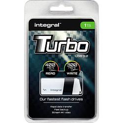 Foto van Integral turbo usb 3.0 stick, 1 tb