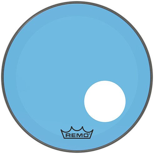 Foto van Remo p3-1322-ct-buoh powerstroke p3 colortone blue 22 inch