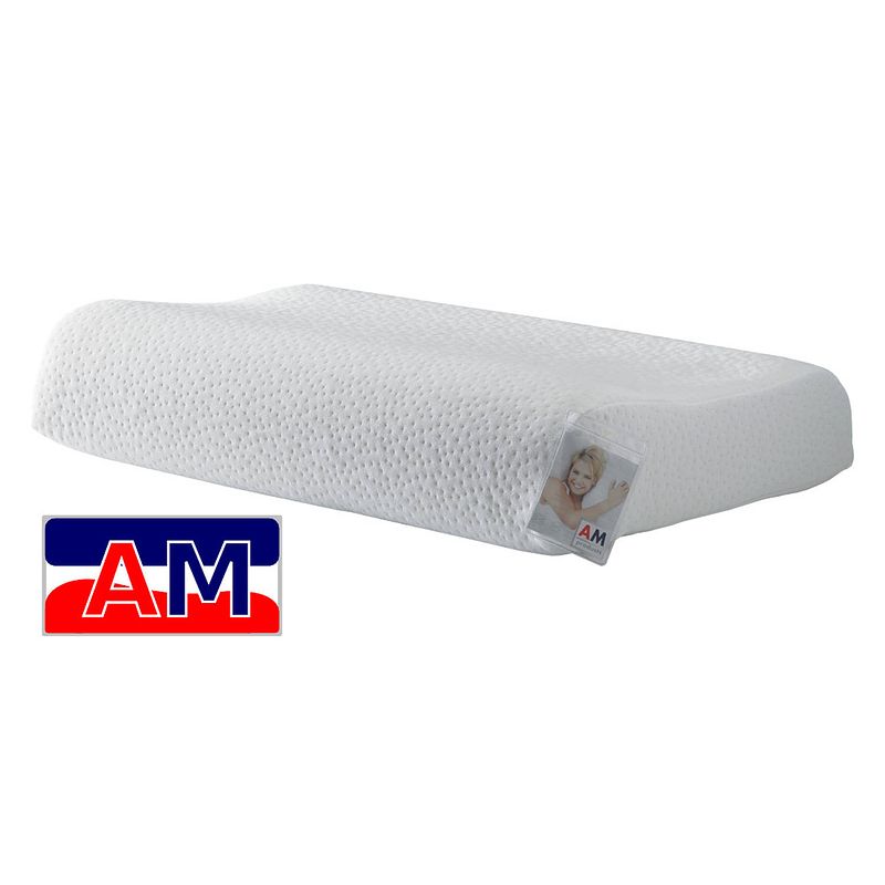 Foto van Amproducts allegro talalay latex hoofdkussen soft 9/11cm.