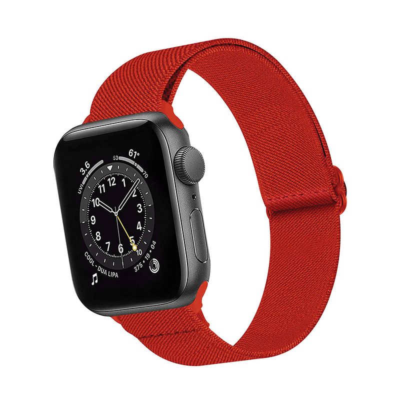 Foto van Basey apple watch se (44mm) apple watch se (44mm)- rood