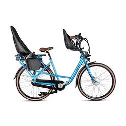 Foto van Popal e-bike maeve fm elektrische moederfiets aluminium blauw
