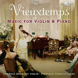 Foto van Vieuxtemps: music for violin & piano - cd (5028421961705)