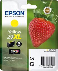 Foto van Epson 29xl cartridge geel