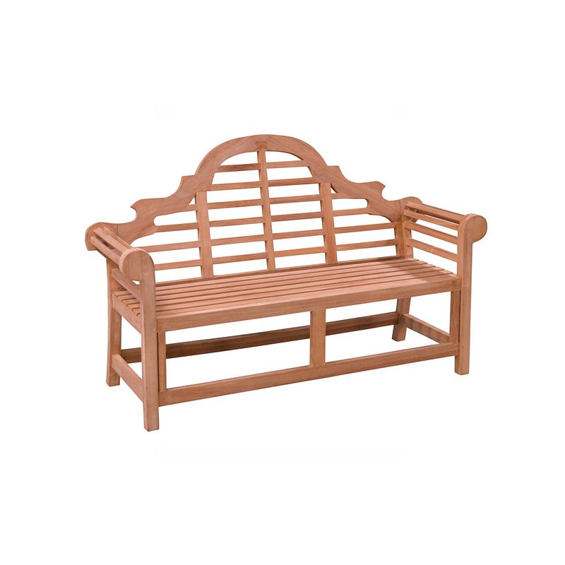 Foto van Livingfurn - tuinbank marlboro bench - 45x150x90 - teakhout