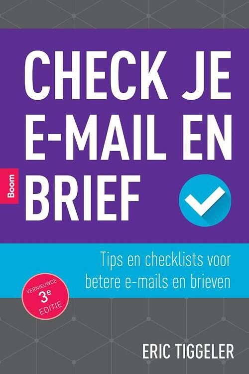 Foto van Check je e-mail en brief - eric tiggeler - paperback (9789024439164)