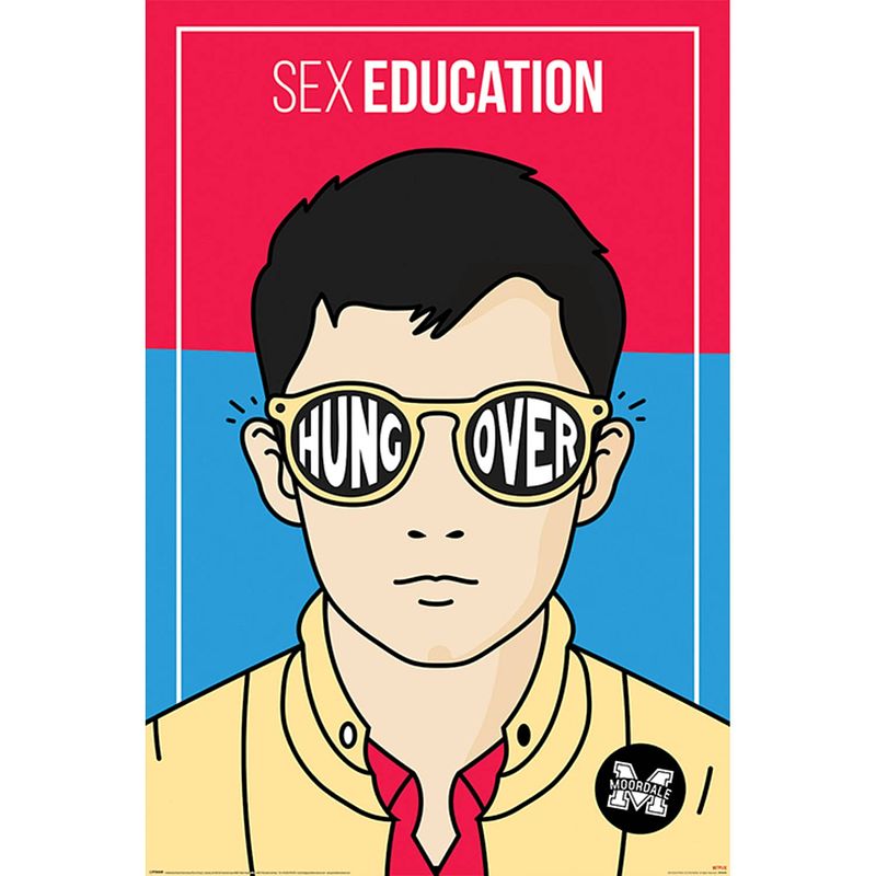 Foto van Pyramid sex education hungover poster 61x91,5cm