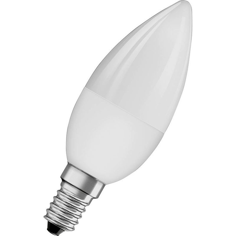 Foto van Osram star led-lamp + rgbw vlam variabel koellichaam - 4,5w equivalent 25 e14 - warm wit