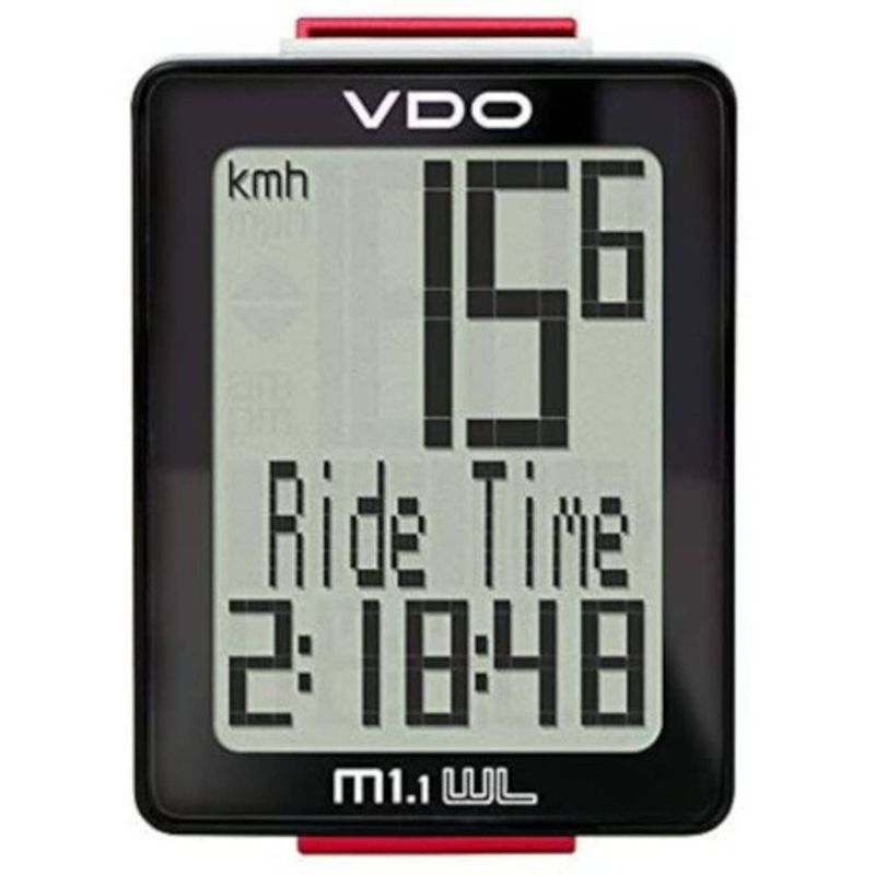 Foto van Vdo m1.1 wl a1 analoog draadloos fietscomputer