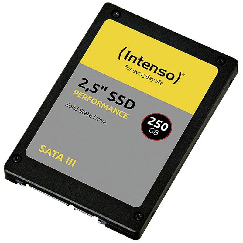 Foto van Intenso performance 250 gb interne ssd sata iii 3814440