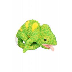 Foto van Pluche kameleon 19 cm - knuffeldier