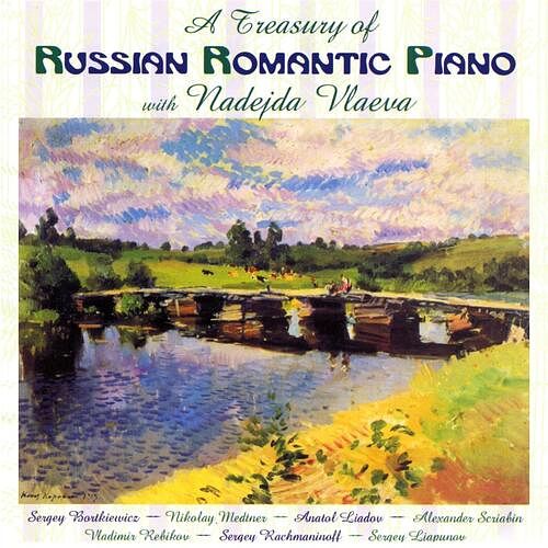 Foto van A treasury of russian romantic pian - cd (0017685122422)