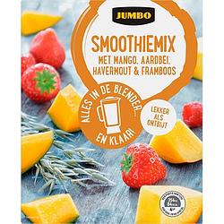 Foto van Jumbo smoothiemix met mango, aardbei, havermout & framboos 250g