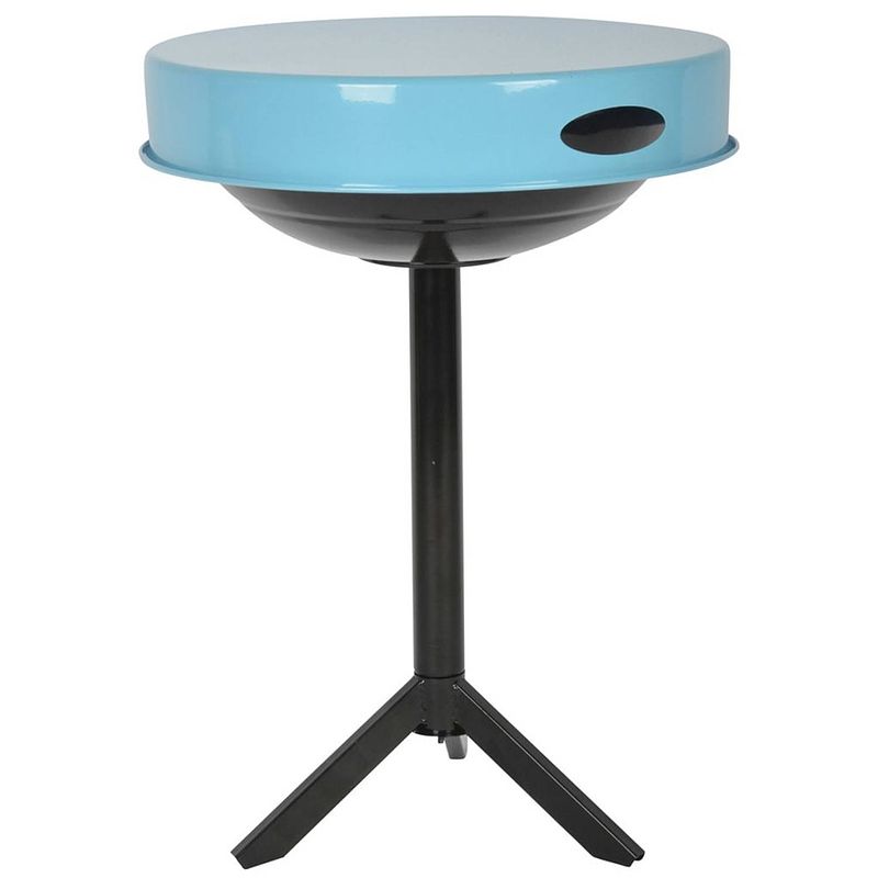 Foto van Esschert design bbq-tafel koolstofstaal blauw ff251