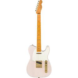 Foto van Squier fsr classic vibe 50s telecaster white blonde gold hardware mn elektrische gitaar