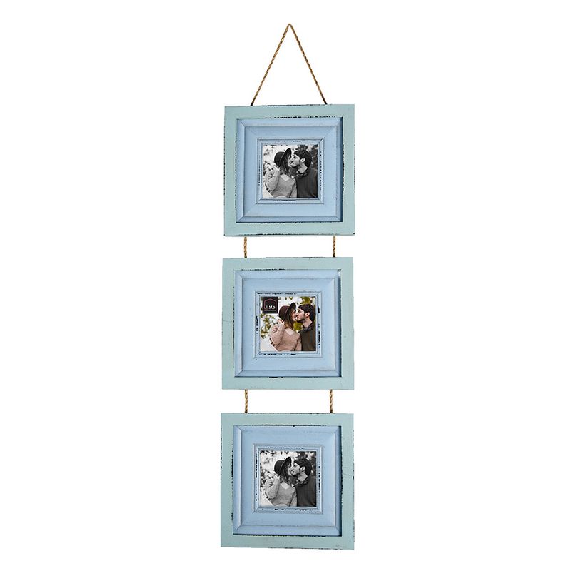 Foto van Haes deco - fotolijst 7x7 blauw, formaat 16x2x64 cm - farm living