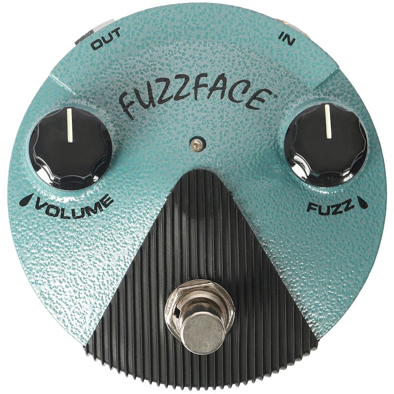 Foto van Dunlop ffm3 fuzz face mini hendrix gitaar effect pedaal