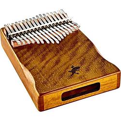 Foto van Ortega okb3 lizard series solid golden phoebe kalimba