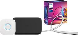 Foto van Philips hue play hdmi sync box + gradient lightstrip 75+ inch + bridge